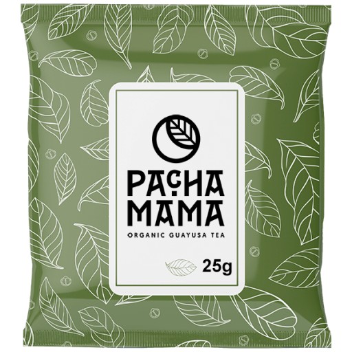 Certifikovaná organická vzorka Guayusa Pachamama 25g