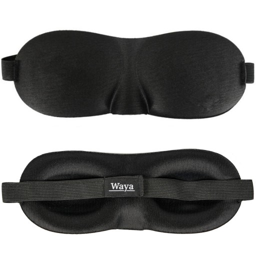 MASKA NA SPANIE WAYA 3D KOMFORTNÁ MASKA NA SPANIE NA OČNÉ viečka