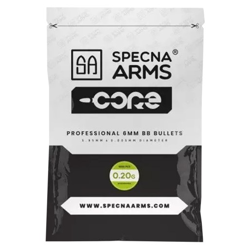 ASG GULE AIRSOFT JADROVÉ BIO STRELEVO 0,20g 1000 ks. SPECNA ARMS BIELA