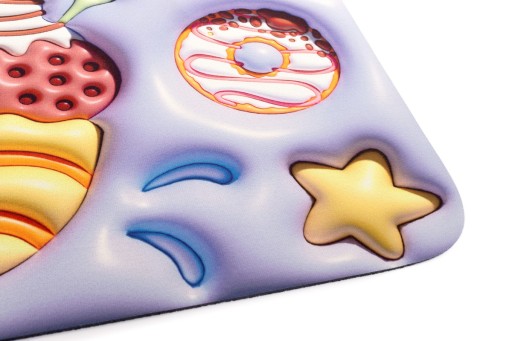 3D protišmyková absorpčná podložka do kúpeľne Magic 08