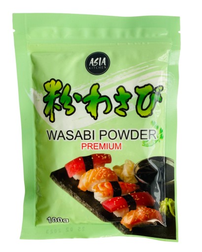Wasabi chrenový prášok na sushi 100g Asia Kitchen