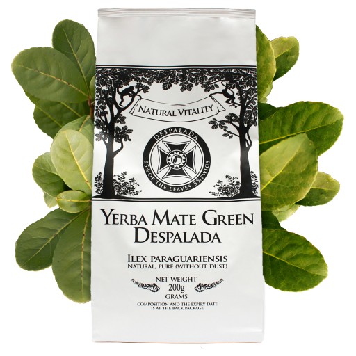 Yerba Mate Zelená DESPALADA Sin Palo 200g 0,2kg