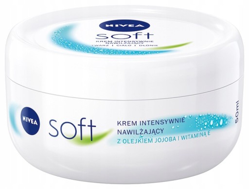 NIVEA SOFT Hydratačný krém na telo a ruky 50ml