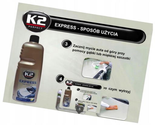 K2 EXPRESS EFFICIENT AUTOSHAMPOO 1000ml FV