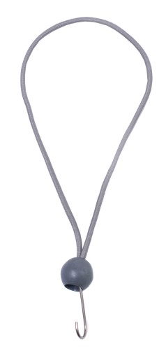 Gumička s háčikom na pripevnenie plachiet, sietí, 20 cm