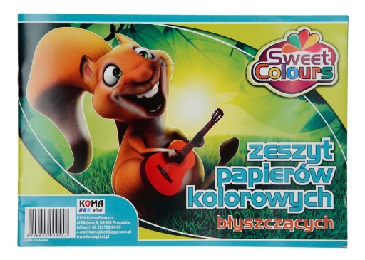 Zápisník z lesklých farebných papierov formátu A5