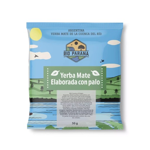 Yerba Mate Rio Parana Elaborada con Palo 50 g