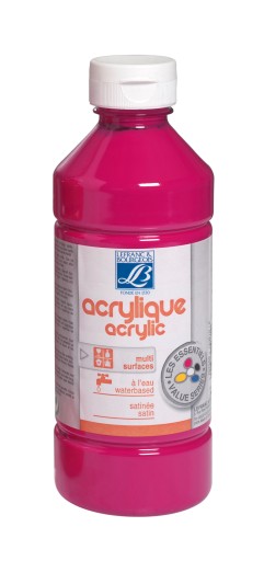LEFRANC BOURGEOIS AKRYLÁTOVÁ FARBA 500ML RUŽOVÁ