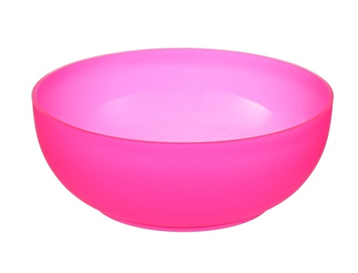 MISKY NA ŠALÁTY, PLASTOVÉ POLIEVKOVÉ MISKY PRE DETI, 12CM 350ML SADA. 6 KS SG