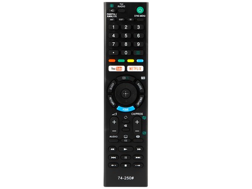 Univerzálne diaľkové ovládanie pre TV DVR VCR SONY YouTube Smart