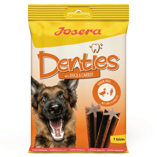 JOSERA DENTIES Pochúťka s kačicou a mrkvou 180g