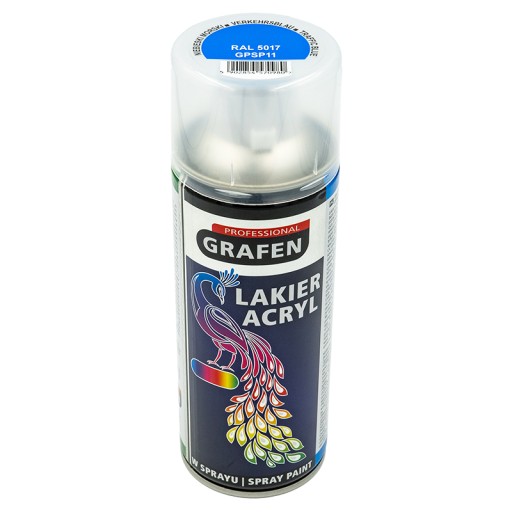 Akrylová farba v spreji, modrá RAL 5017