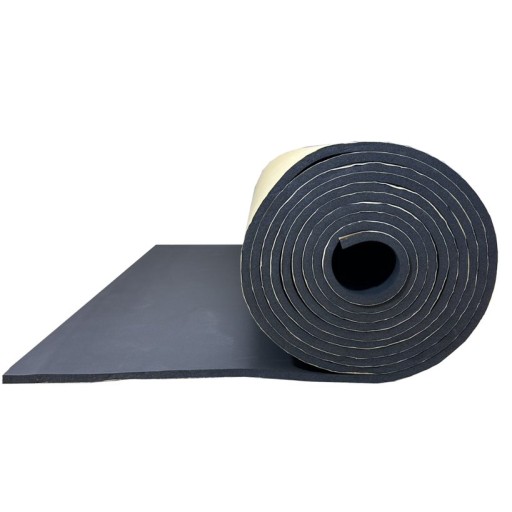 ABM GUMOVÁ PIENOVÁ HLUČKOVÁ GUMOVÁ PODLOŽKA S LEPOM 6mm 25x25cm