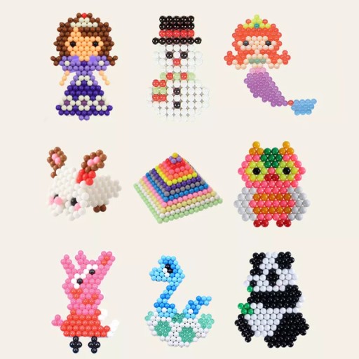 WATER BEADS kreatívna sada príveskov 1000 ks.