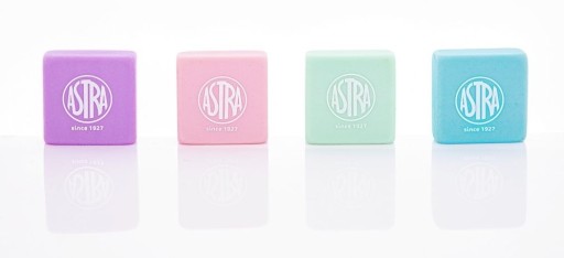 ASTRA ERASER pastel MIX 4 ks.