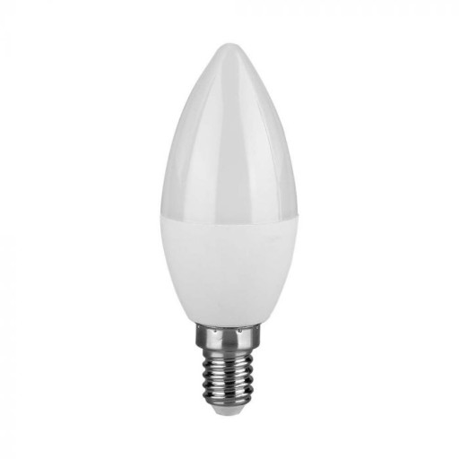 LED žiarovka C35 svetelný zdroj SVIEČKA E14 4,5W 4000K 470lm SMD VT-1855-N