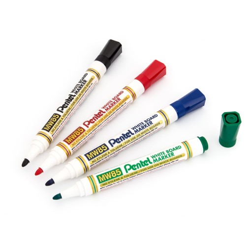 Pentel zelený okrúhly popisovač na tabuľu MW85
