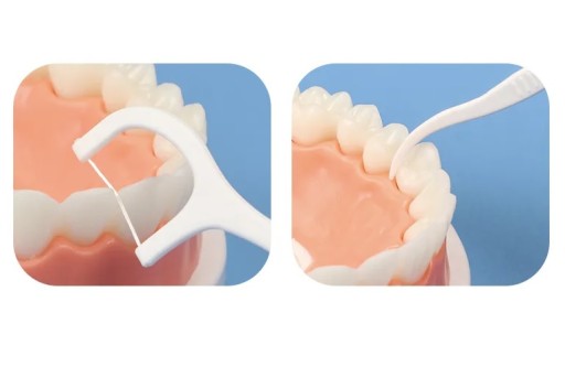 PÁSKY S DENTÁLNOU niťou ZUBNÁ PÁSKA 50 KS