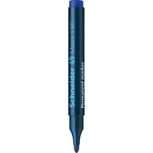 Permanentný popisovač SCHNEIDER Maxx 130, okrúhly, 1-3mm modrý