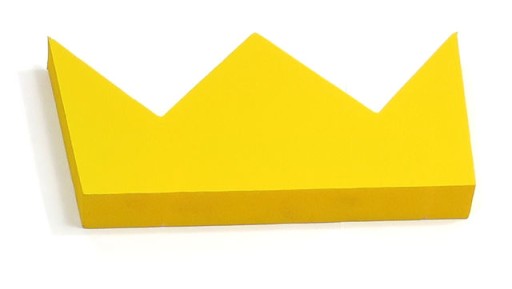 KORUNA NÁSTENNÁ DEKORACIA DO DETSKEJ IZBY 3D KK1 SV