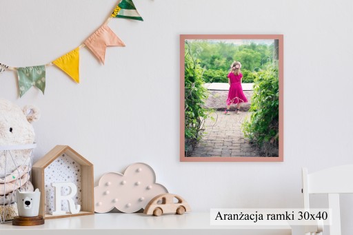 Diplomový fotorámik 13x18 Italia Powder Pink