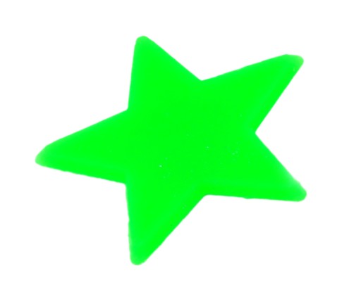 FLUORESCENTNÉ HVIEZDY 100 KS AG683
