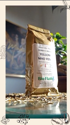 Žltý Mao Feng žltý čaj 50g Flavo