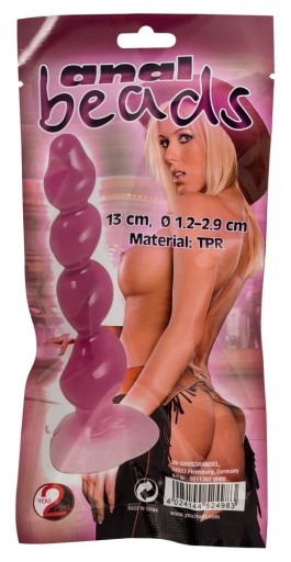 Análny kolík Purpurové análne guľôčky