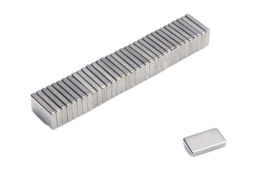 Neodymový tanierový magnet MPL 12x7x2 N38 10 ks
