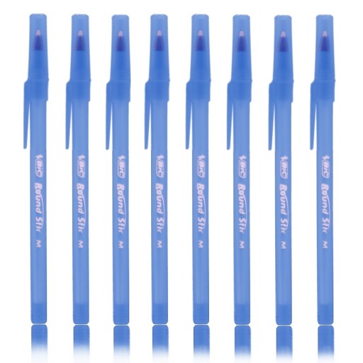 8 KS MÄKKÉ GUĽOVÉ PISACIE PISY, MODRÉ BIC