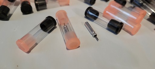 Sada 10 ochranných trubíc pre plavákové batérie CR 425 a podobné