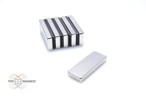 Neodymový tanierový magnet MPŁ 40x15x5 N38 1 kus