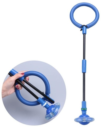 HULA HOP ŠVIHÁK NA NOHÁCH, SVIETIACI, SKLADACÍ SKIPER