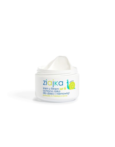 Ziajka krém s filtrom spf 6 pre deti a dojčatá