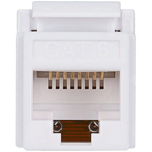 Keystone Modul RJ-45 LAN zásuvka CAT.6 biela