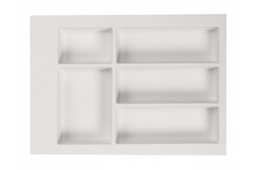 Zásuvková vložka organizéra Axispace GTV, biela, do skrinky 400 mm