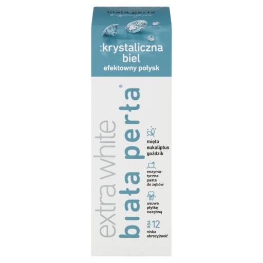 White Pearl, bieliaca zubná pasta, Crystal White, 75 ml