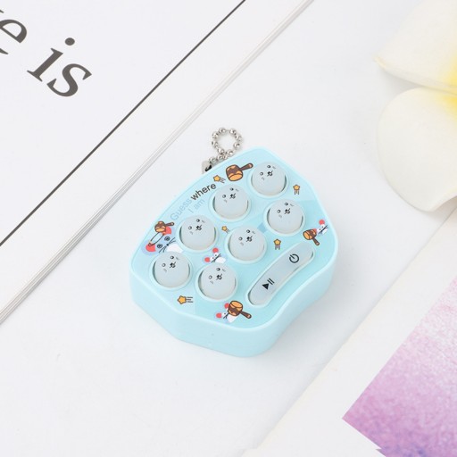 ANTISTRESOVÁ KĽÚČKA KEYRING HRA CESTOVNÁ HRAČKA TLAČ ŠKRČKA GAY