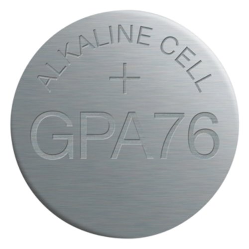 Alkalická batéria GP LR44 A76 tlačidlo 10 ks.