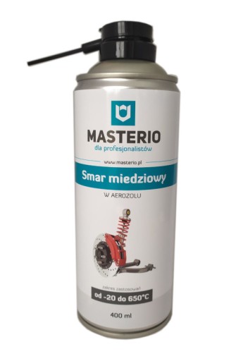 Medený sprej na mastnotu 400 ml Masterio medený