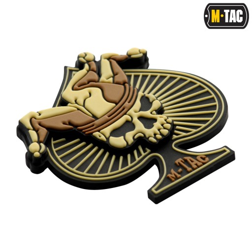 3D NÁŠIVKA ACE OF SPADES LEBEKA S KVETOVÝM ČIAPOM M-TAC BLACK/COYOT