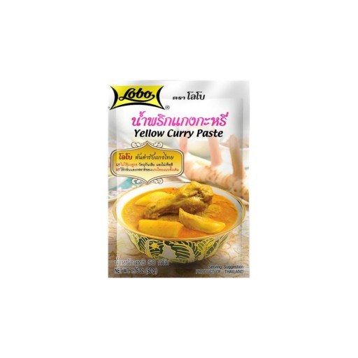 ŽLTÁ KARI PASTA LOBO THAILAND 50G ORIENT