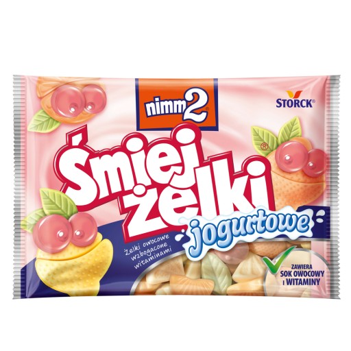 ŚMIEJŻELKI YOGURT želé NIMM2 Storck 100 g