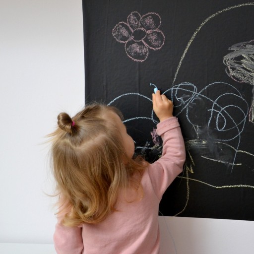 KRIEDOVÁ TABUĽKA SAMOLEPIACA S'COOL fólia 100 x 60 cm ZADARMO SADA kriedy