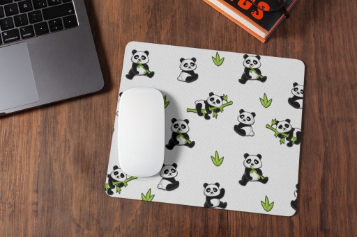 PANDA podložka pod myš s medvedíkom