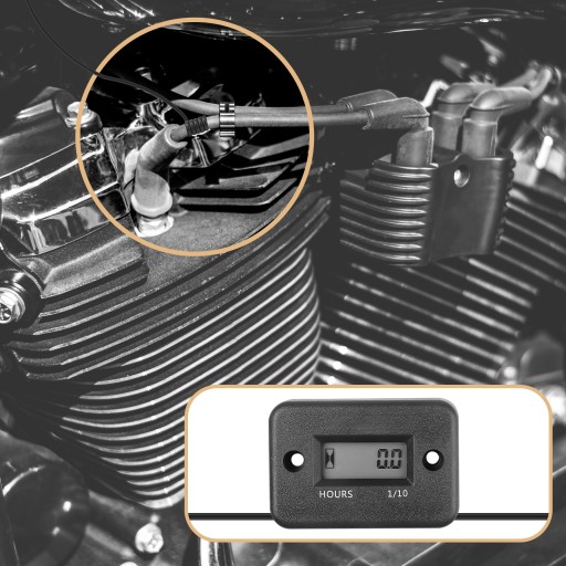 POČÍTADLO HODÍN PREVÁDZKY MOTORA 12 / 24 V
