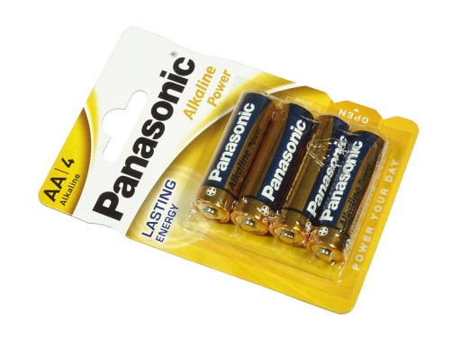 Alkalická batéria Panasonic Power LR6/AA (4ks)