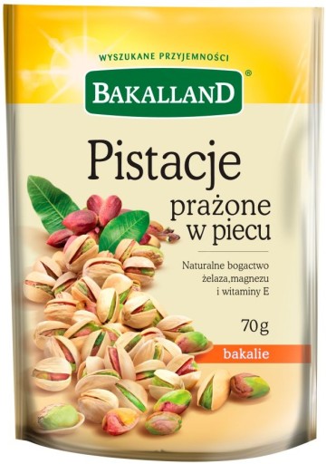 Bakalland pražené pistácie 70g