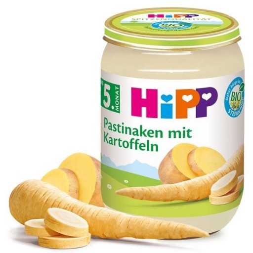 Hipp Bio Paštrnák Zemiaky Prvá zelenina 5m 190g