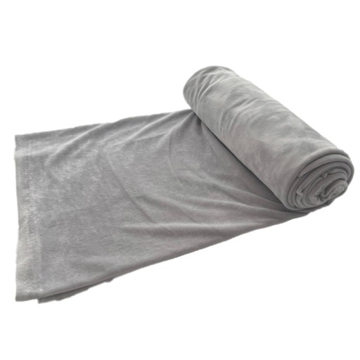 Minky Smooth jednostranné č. 19 Svetlošedá Šírka 240cm
